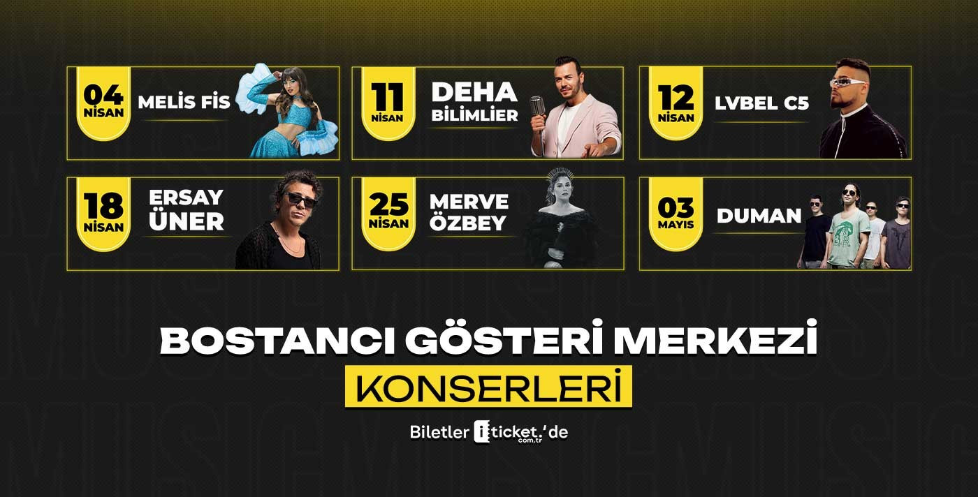 Bostancı Gösteri Merkezi Konserleri