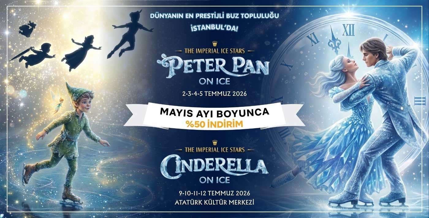 Cinderella & Peter Pan On Ice Etkinlikleri
