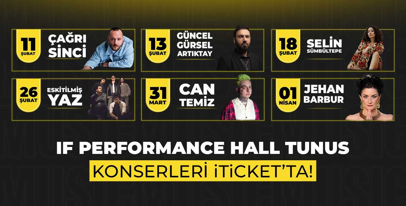 IF Performance Hall Tunus Etkinlikleri