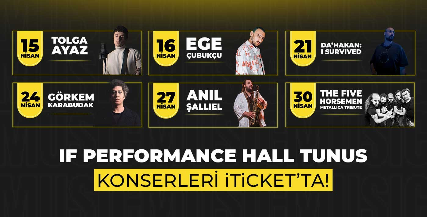 IF Performance Hall Tunus Etkinlikleri